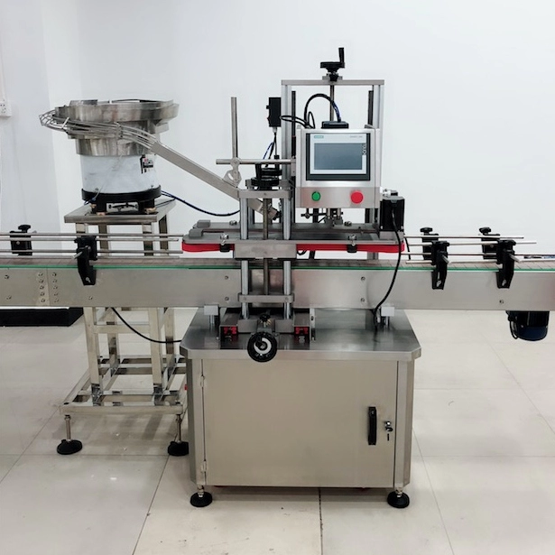 Linea di produzione completamente automatica di macchine riempitrici per liquidi e paste
