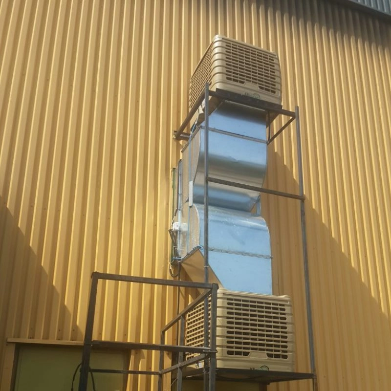 Raffreddatore d'aria commerciale Condizionatore evaporativo a risparmio energetico per uso industriale