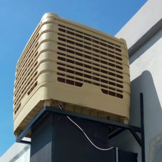 Raffreddatori d'aria evaporativi Ventola industriale Produttore di raffreddatori d'aria Ventola di raffreddamento da 1,5 kW
