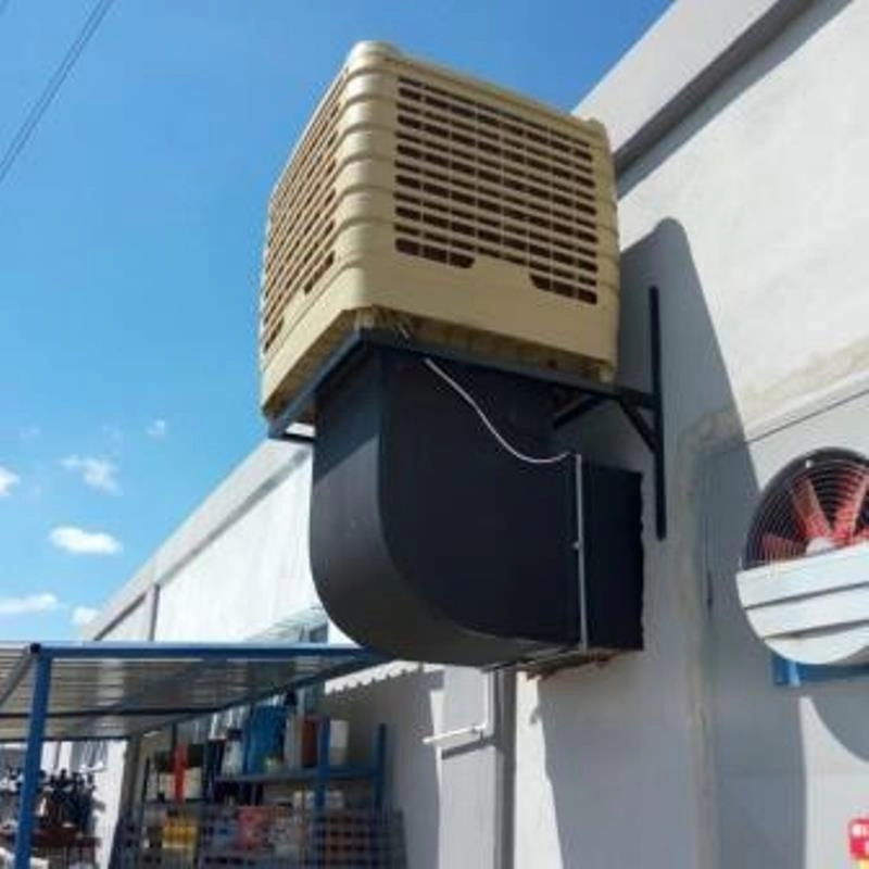 Raffreddatore d'aria industriale a basso tenore di carbonio Raffreddatore d'aria industriale Cina Raffreddatore d'aria evaporativo montato sul tetto Produttori