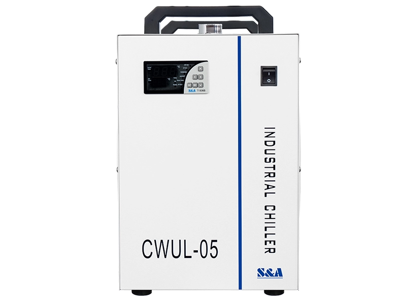 chiller a ricircolo per raffreddamento laser UV 3W-5W