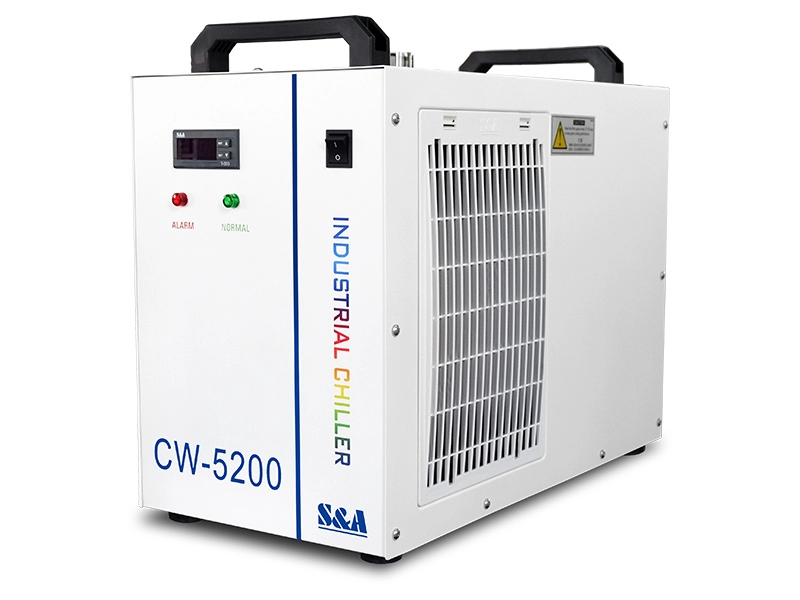 Refrigeratore raffreddato ad acqua CW-5200 per il raffreddamento di macchine per esposizione a LED UV