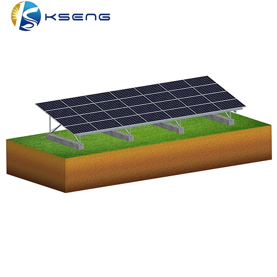 Sistemi di montaggio solare a terra in alluminio