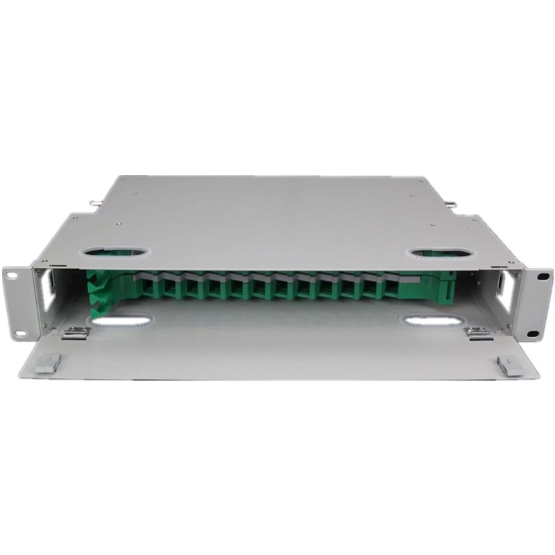 Telaio di distribuzione in fibra ottica Montaggio su rack ODF 12 24 48 96 144 core