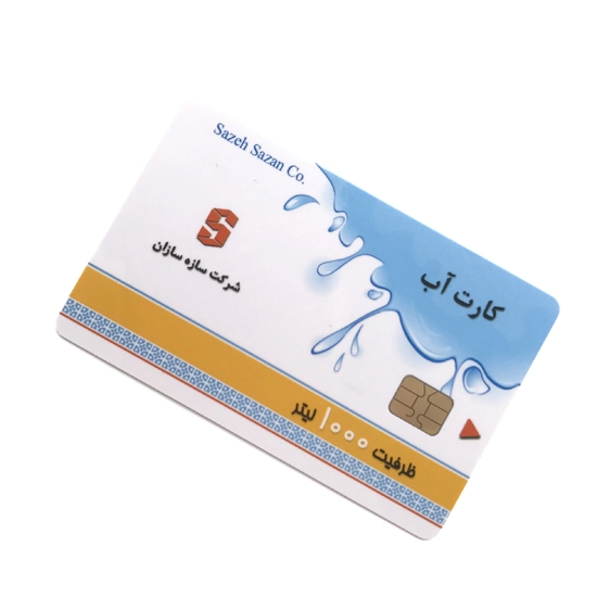 Smart card standard con chip 4442 con contatto in plastica ISO7816