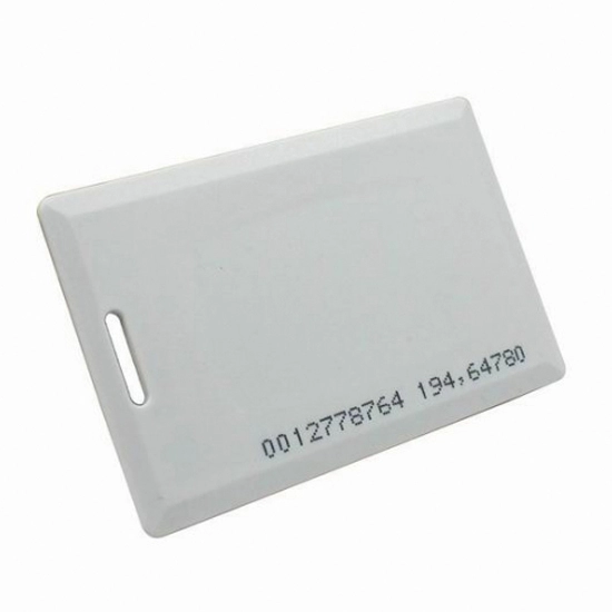Chip RFID T5577 Carta spessa a conchiglia ID da 125 Khz per controllo accessi