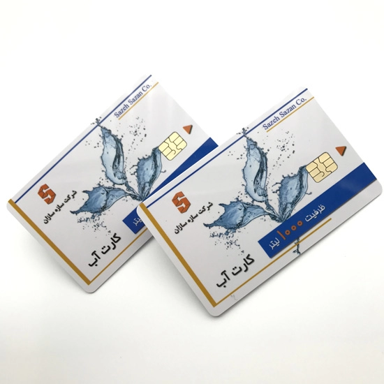 ISSI4442 Smart Card con chip di contatto con stampa progettata