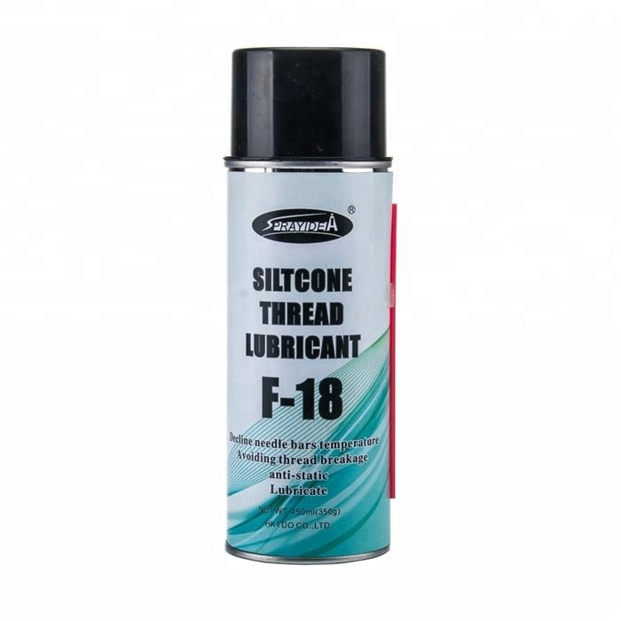 Sprayidea F-18 Olio siliconico spray antistatico per filo da cucito