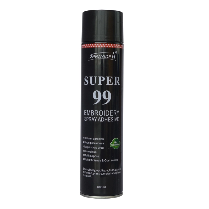Adesivo spray per ricamo trasparente Super 99