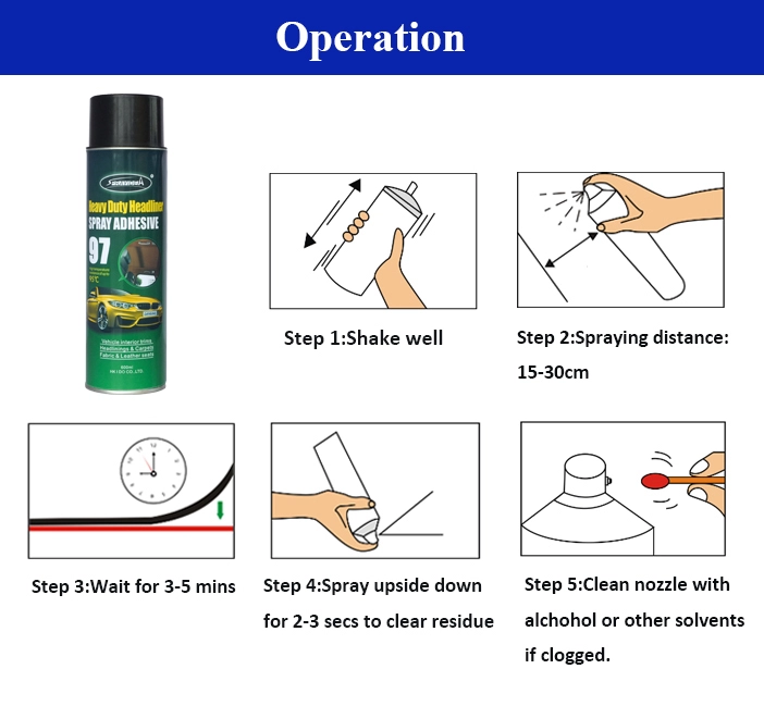 Sprayidea 97 adesivo spray autozone colla spray ad alta temperatura