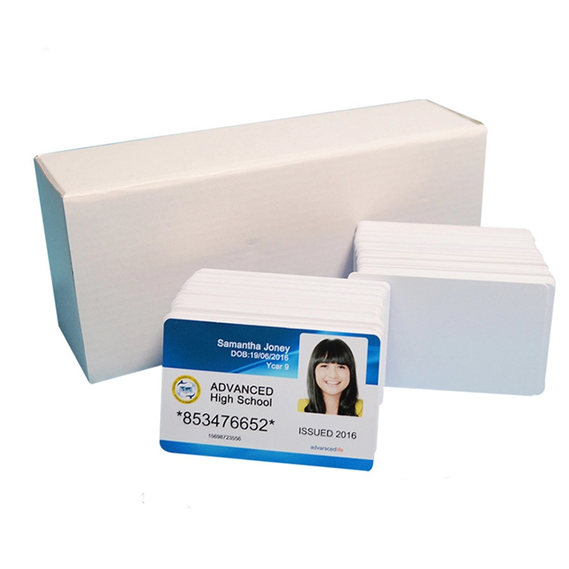 Carta d'identità in PVC stampabile a getto d'inchiostro CR80 per stampante Epson l800