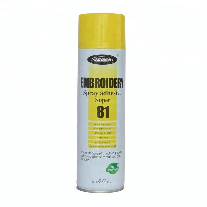 Sprayidea 81 Adesivo per Ricamo Super Spray per Abbigliamento e Tessuto
