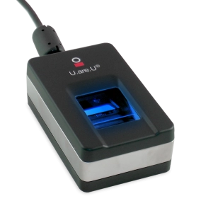 Lettore di impronte digitali biometrico portatile Crossmatch U.are.U 5300 con sensore di impronte digitali ottico Digitalpersona
