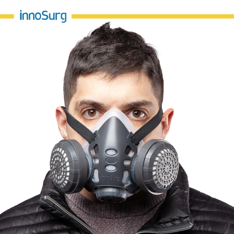 La semimaschera respiratoria per prodotti chimici e gas