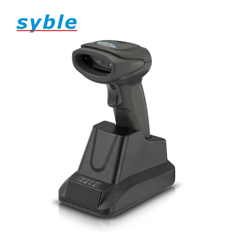 Nuovo scanner 2.4G 2D Wireless Barcode Scanner Lettore di codici QR Bluetooth automatico con scanner di base