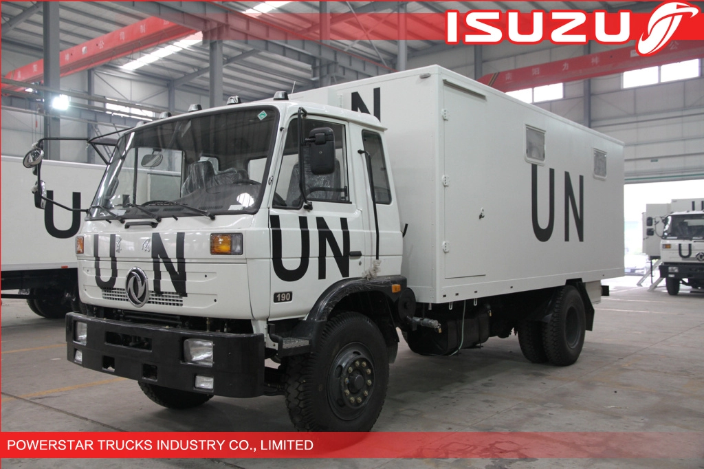 Officina mobile a 6 ruote di qualità per l'ONU