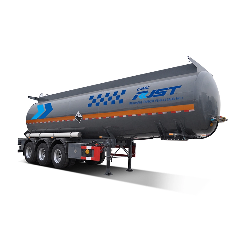 Semirimorchio cisterna inox - CIMC RJST Autocarro per liquidi