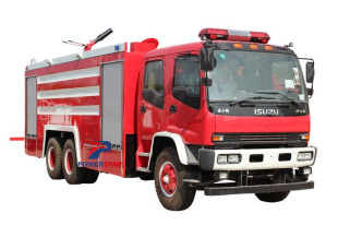 Autopompa antincendio tenera antincendio della schiuma dell'acqua del Giappone Isuzu