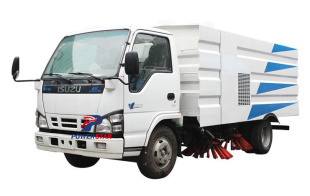 Camion Isuzu per la pulizia delle strade su misura da 5 tonnellate delle Filippine
