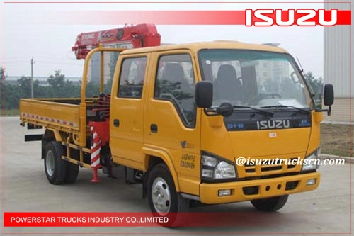 Gru montata su camion per trasporto Isuzu da 2,1 tonnellate su misura