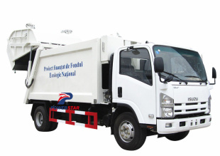 Camion compattatori di rifiuti Isuzu di qualità giapponese