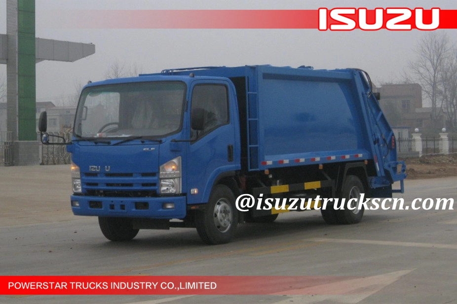 Nigeria 5Tons Isuzu Garage Truck per il trasporto di rifiuti