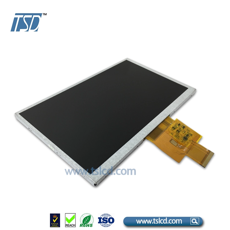 Schermo LCD TFT da 50 pin 7" 800X480 con interfaccia RGB a 24 bit