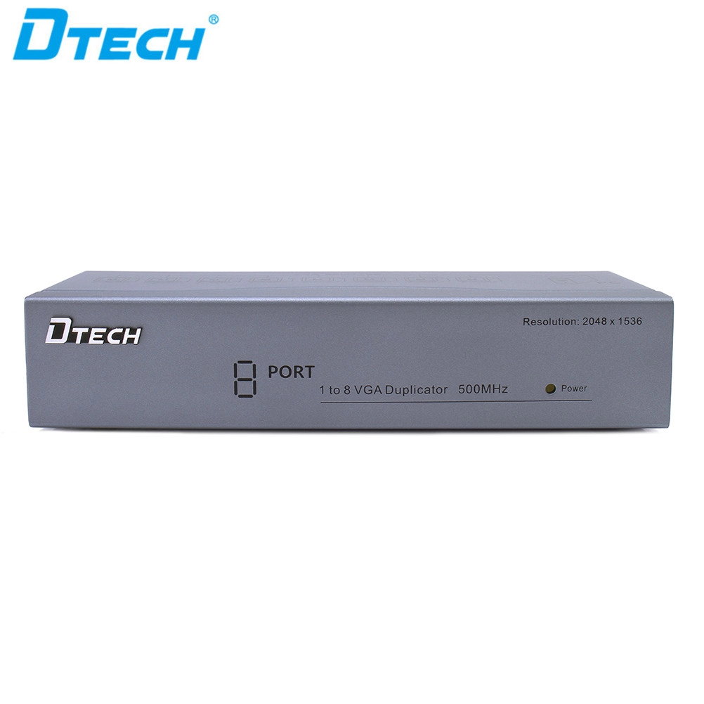 DT-7508 SPLITTER VGA DA 1 A 8 500 MHZ