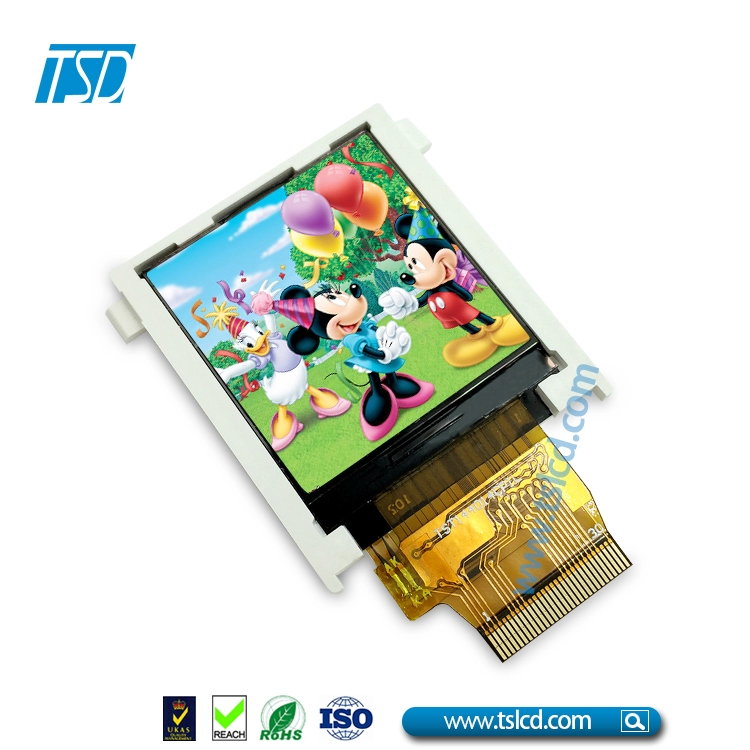 Display LCD TFT da 1,44" 128x128 pixel lcm con pannello touch RTP ad alta trasmittanza