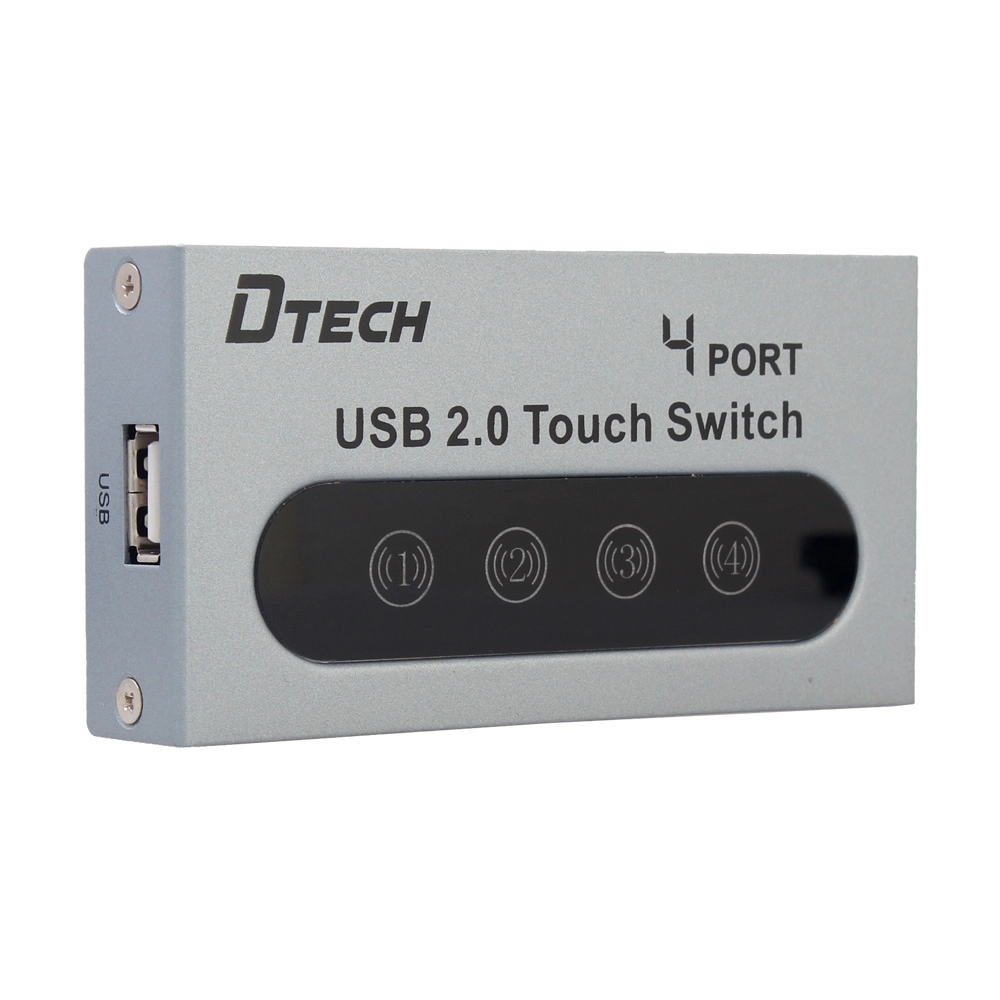 DTECH DT-8341 Commutatore di stampa con condivisione manuale USB 4 porte