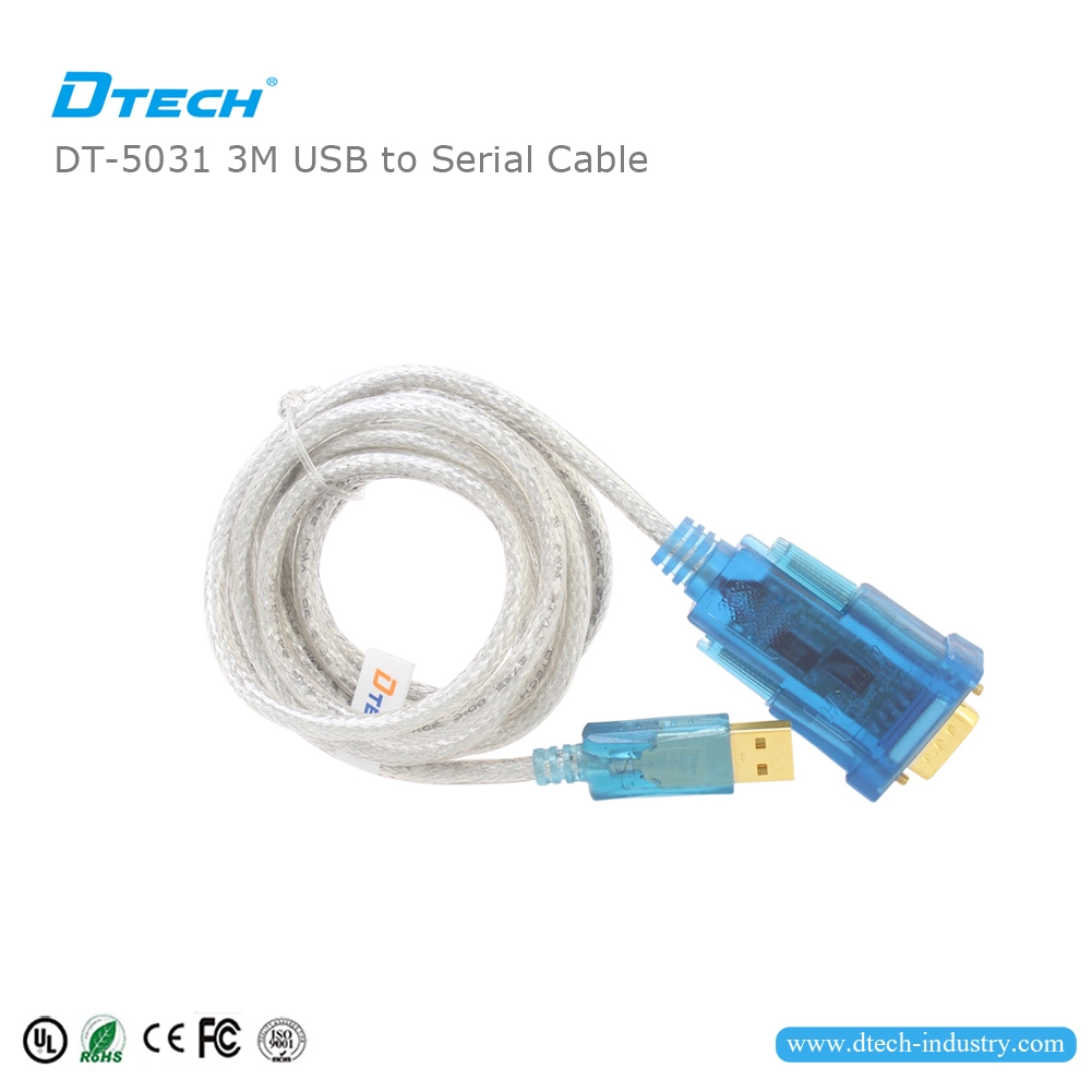 DTECH DT-5031 Cavo da USB 2.0 a RS232 Chip FTDI