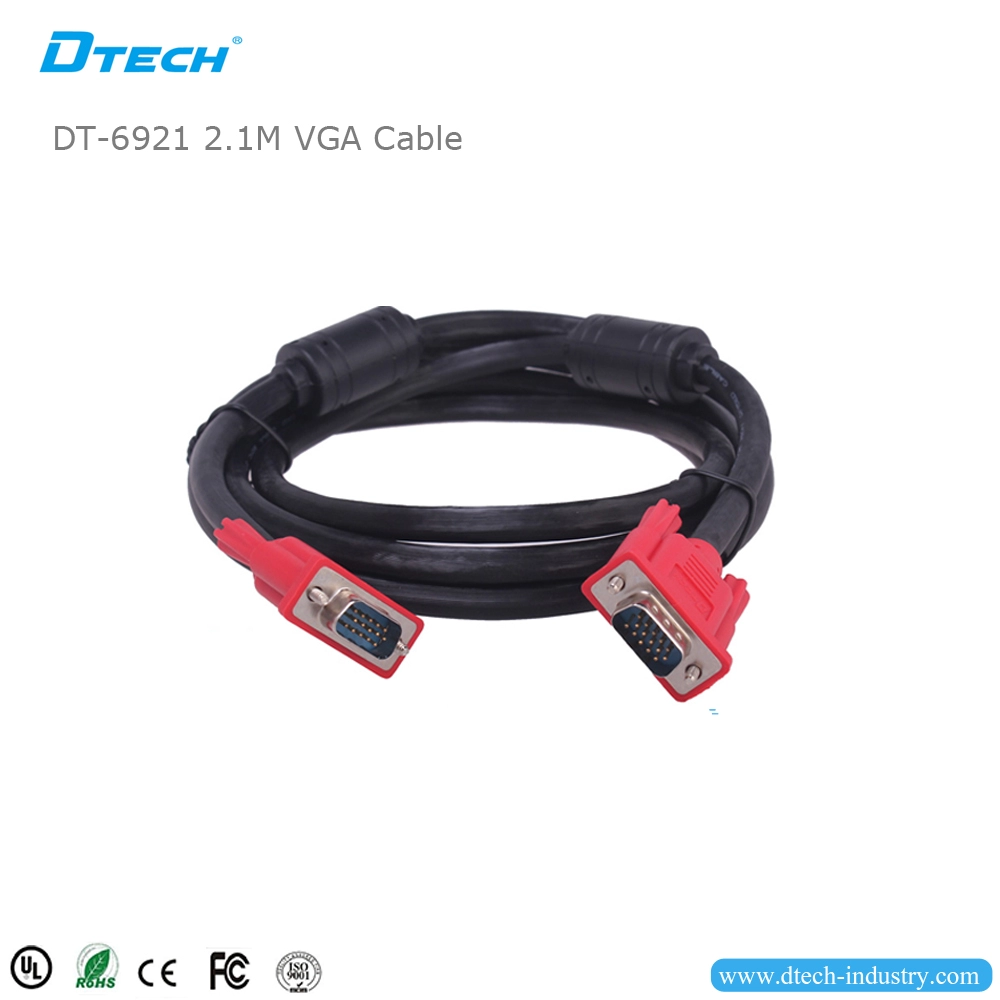 DTECH DT-6921 Cavo VGA 3+6 2.1M VGA