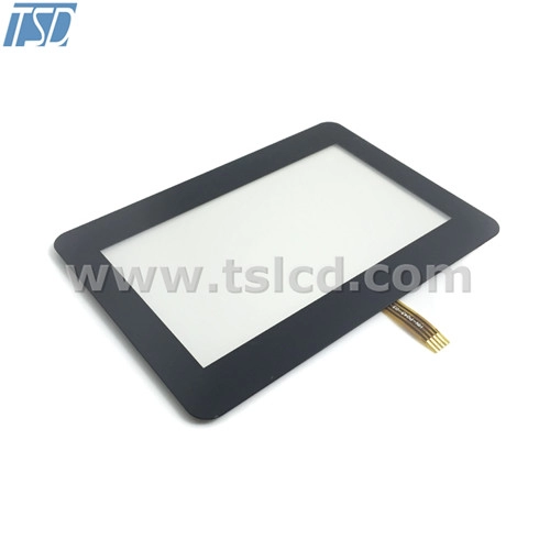 LCD tft da 4,3'' con touch capacitivo con lente di copertura