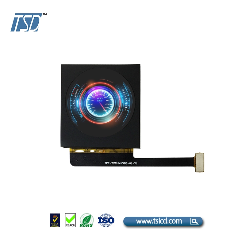 LCD TFT IPS da 1,54 pollici con risoluzione 320 * 320 con interfaccia MIPI