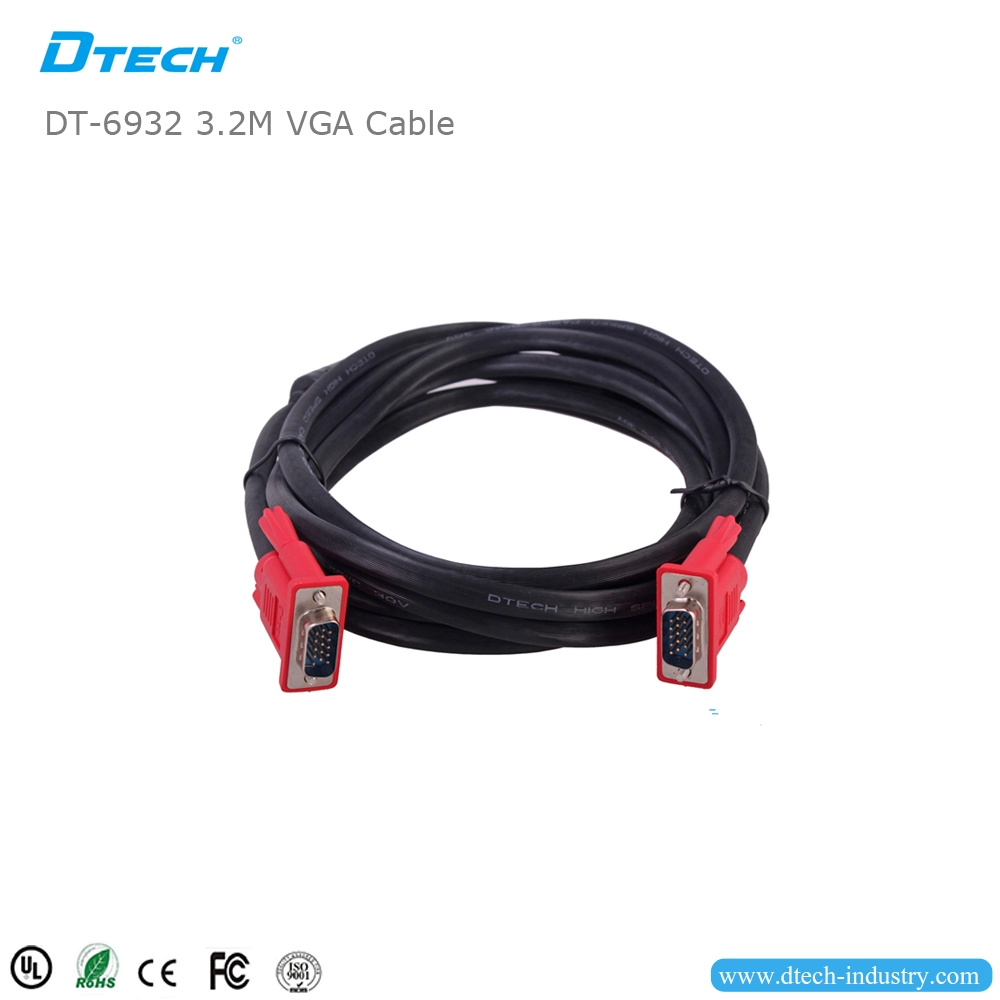 DTECH DT-6932 Cavo VGA 3+6 3,2 M VGA