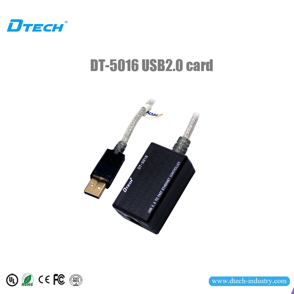 Controller DTECH DT-5016 da USB 2.0 a Fast Ethernet