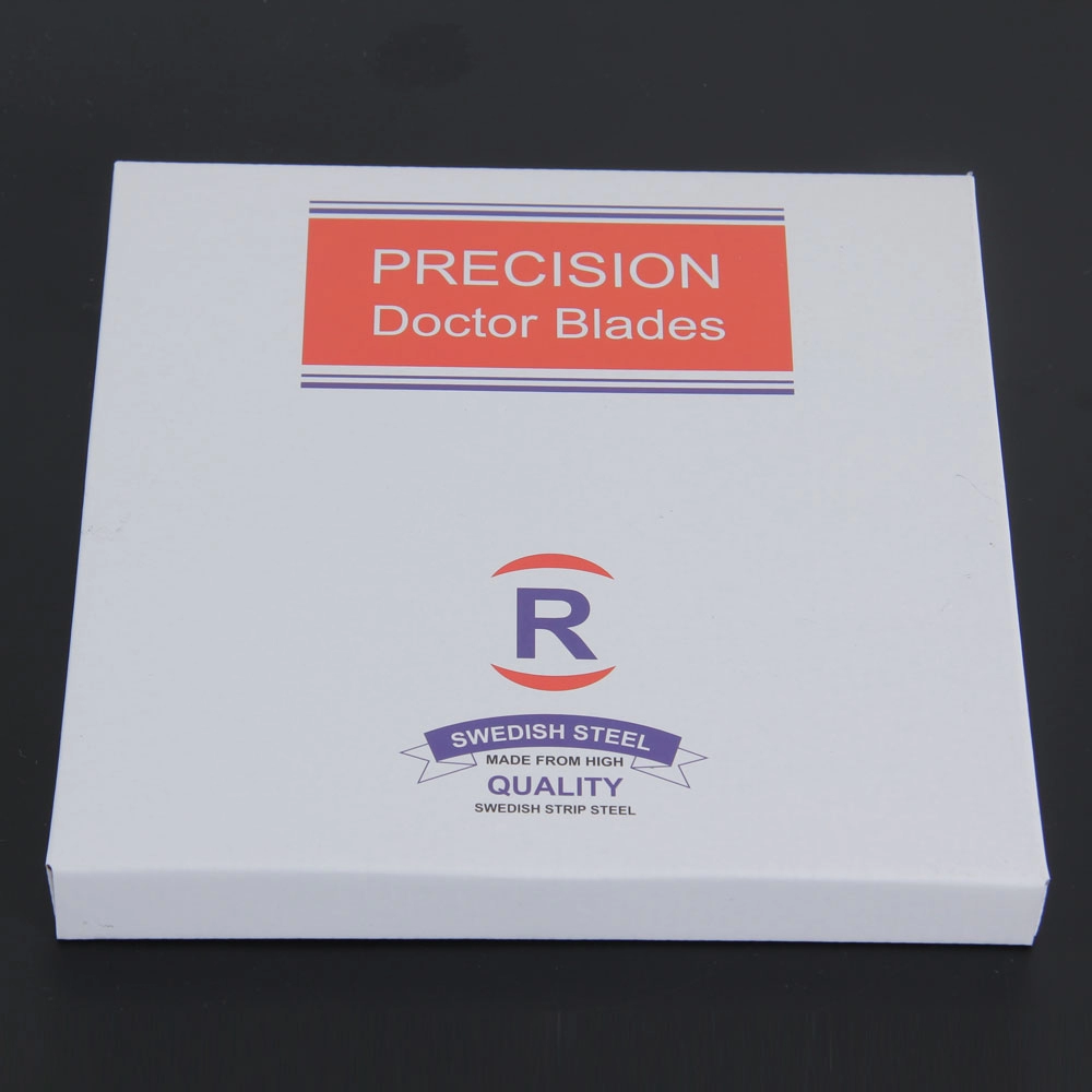 Vendita diretta in fabbrica Raschietto per inchiostro in acciaio al carbonio Doctor Blade per macchina da stampa