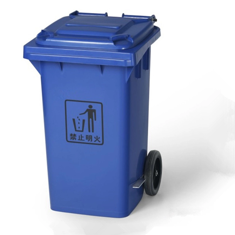 Bidoni della spazzatura da esterno da 120 litri per il riciclaggio
