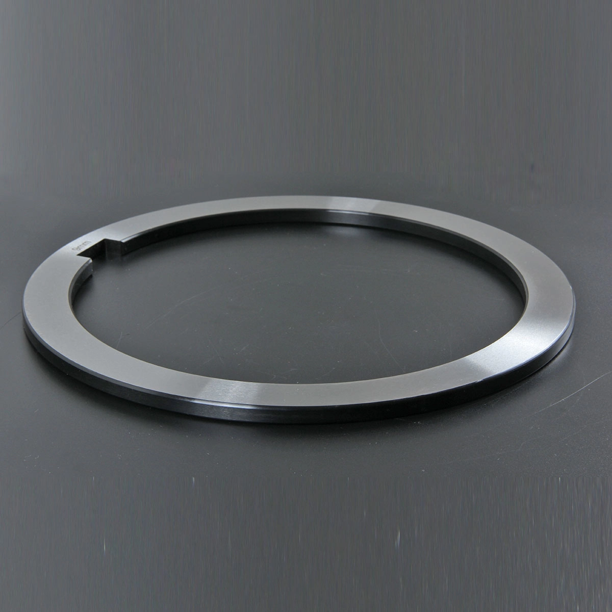Distanziatore metallico in acciaio per taglierina ad alta precisione con disco in gomma per coltelli da taglio