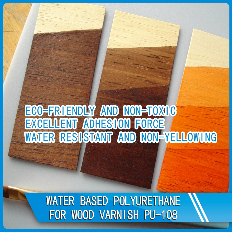 Poliuretano a base d'acqua per vernice per legno PU-108