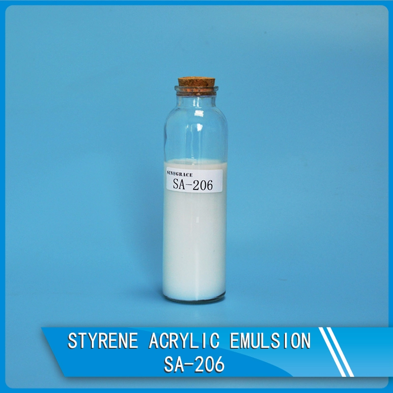 Emulsione acrilica stirene SA-206