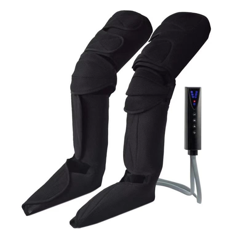 Massaggiatore a compressione d'aria per piedi, polpacci, ginocchia e gambe con riscaldamento
