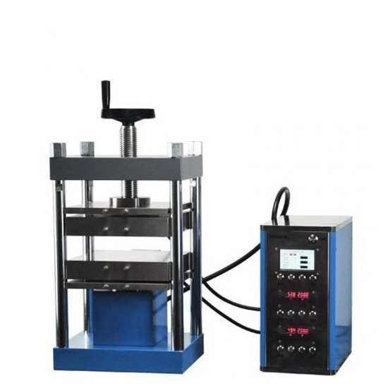 Pressa a caldo idraulica automatica da 300 ℃ 40T Lab con controllo della pressione ad alta precisione