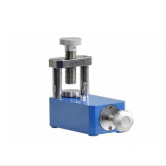 Mini pressa idraulica manuale 2T Lab per la produzione di compresse di bromuro di potassio KBR