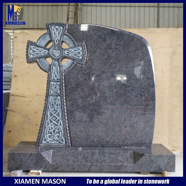 Lapide commemorativa della croce celtica di granito irlandese