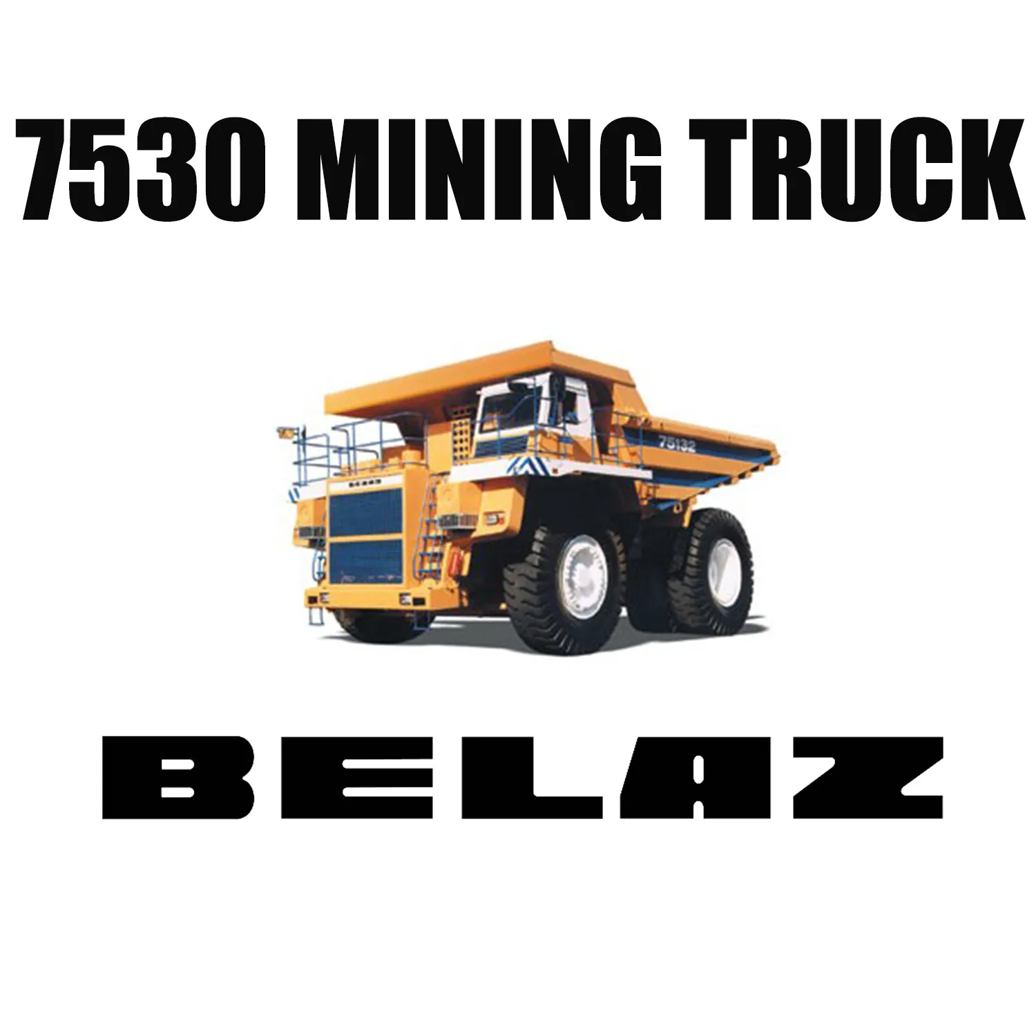 Autocarri per trasporti minerari BELAZ 7530 dotati di pneumatici radiali fuoristrada 46/90R57