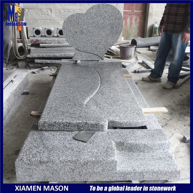 Francia Monumento Cuore Headstone Granito GRIS PASHAVAR G623