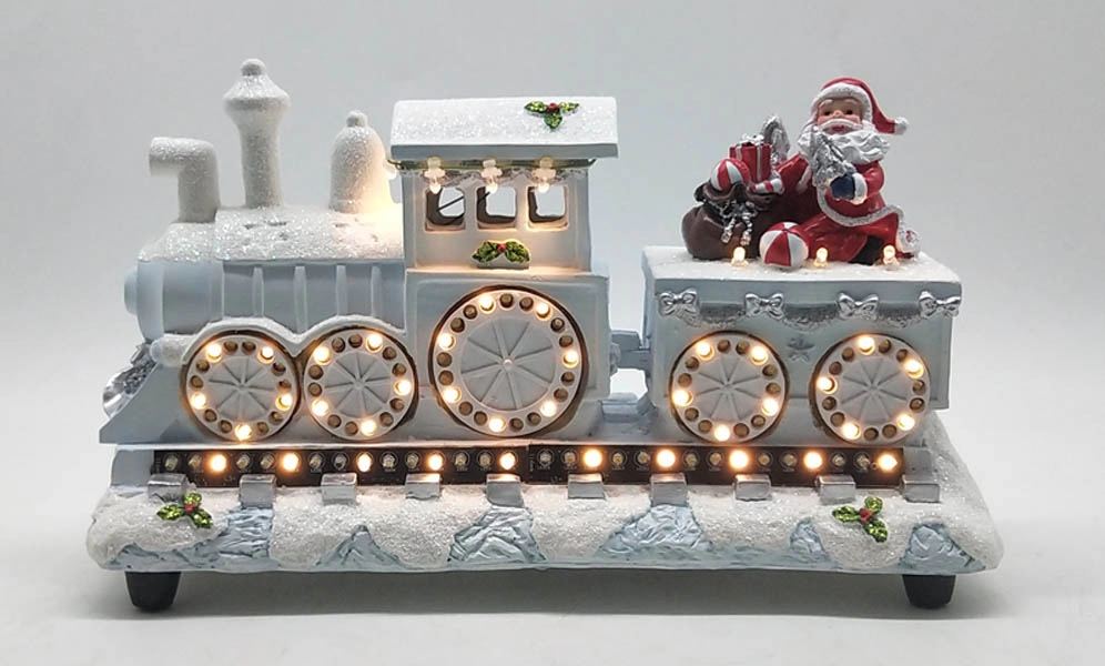 LED Santa's Express con luci di marcia bianche calde