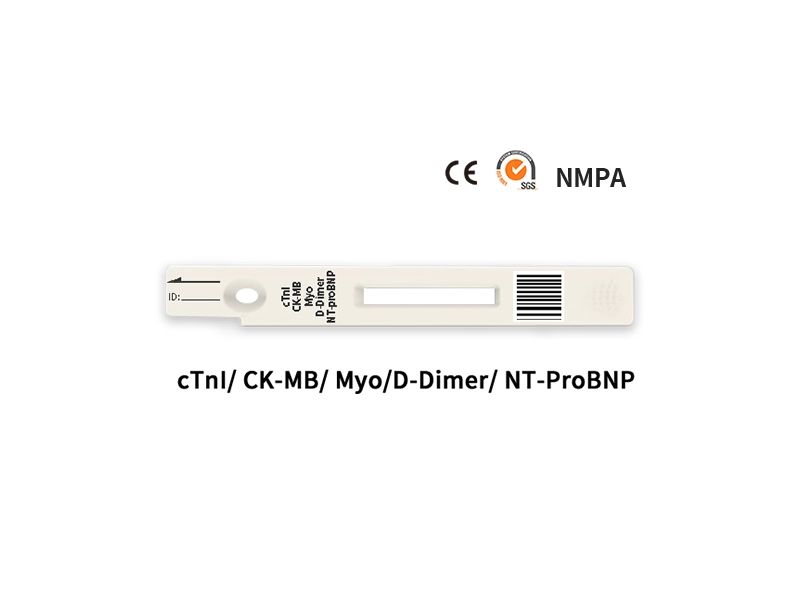 Test quantitativo rapido 5 in 1 (cTnI/ CK-MB/ Myo/ NT-proBNP/ D-Dimer)