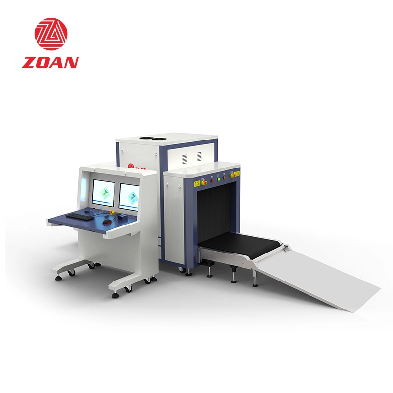 Scanner per bagagli a raggi X a raggi X multi energia per macchine per bagagli aeroportuali ZA8065